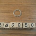 Headset spacer 1 in x 1.5 mm alloy silver