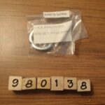 Lockring left hand thread BC1.29 Steel  chrome plated