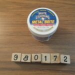 White Lightning Metal Brite Polish 2.5 oz tub