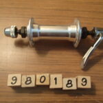 Hub Quando front 36 H QR silver alloy