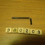 Tool 5 mm allen key