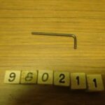 Tool 3 mm allen key