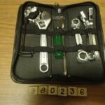 Tool kit in black case