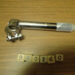 Stem quill HS-622 160 mm long 35 mm ext 22.2 mm od 25.4 mm bar clamp 0 deg  chrome steel