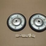 Wheels replacement for Wald most training wheels silver pair