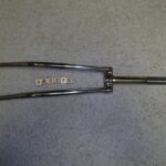 Fork 27 in 230 mm steer tube 100 mm threaded head set od 25.4 stem id 22.2 chrome steel