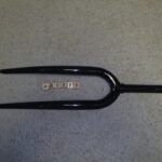 Fork 26 in 195 mm steer tube 100 mm threaded head set od 25.4 stem id 21.1 Steel Black