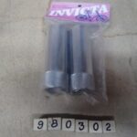 Pegs Invicta 1 3/8 in x 4 1/4 in for 3/8 in axle threadless chrome
