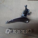 Derailleur front bottom pull 28.6 mm clamp no bolt with cable stop