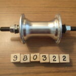 Hub Quando front 48H 3/8 x 110 x 155 silver Alloy