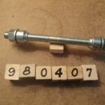 Axle set front 3/8 in x 140 mm x 26 tpi