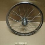 Wheel 16 x 1.75 rear BO Chrome Steel  FW 3/8 in axle