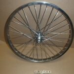 Wheel 20 x 2.125 rear  BO Chrome steel BMX FW 3/8 in axle