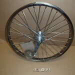 Wheel 20 x 1.75 rear  BO chrome steel coaster brake 3/8 in axle