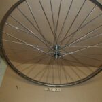 Wheel 27 x 1 1/4 front BO chrome steel 5/16 in axle