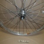 Wheel 24 x 1.50 rear BO silver alloy 7 speed cassette