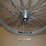 Wheel 20 x 1.75  rear BO alloy silver BMX FW SW 48H