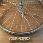 Wheel Front 20 x 1.75 BO CP Steel 3/8 axle