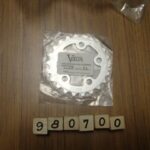 Chainring Vuelta 22T 58 mm BCD 5 hole alloy silver